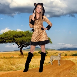 Panter-jurk