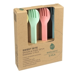 Zuperzozial bestekset set van 4