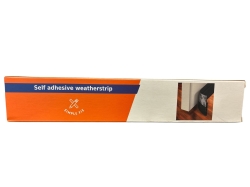 Self adhesive weatherstrip 100 x 5 cm Black