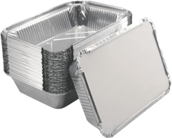 Aluminium bakje met deksel